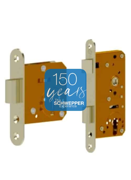 Big and small mortise door locks brass