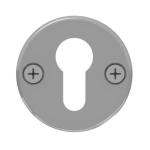 Schlüsselschild mit Zylinderloch Messing | GSV-Nr. 3604 Z