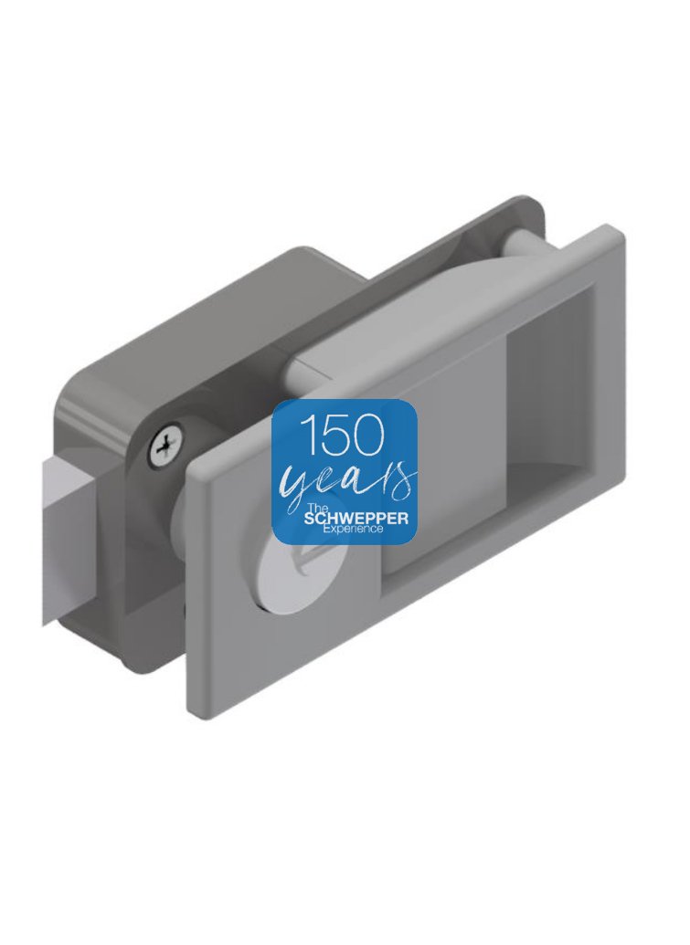 Cabinet locks Aluminium-stainless steel