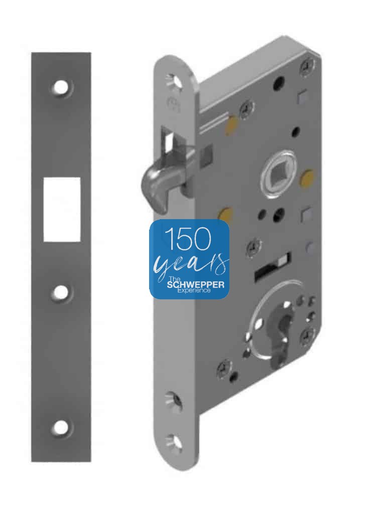 Sliding door locks stainless steel with hardware